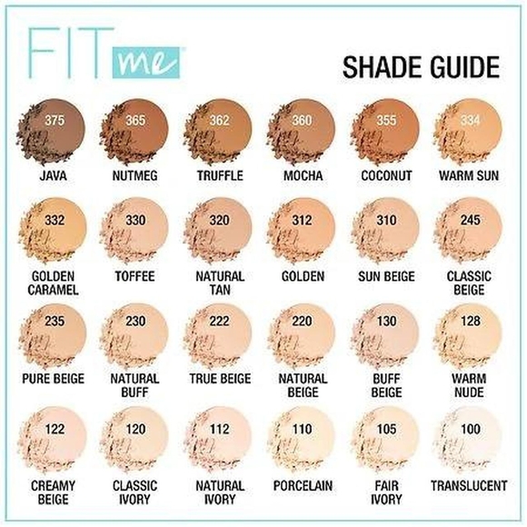 NWT Maybelline Fit Me Matte + Poreless Powder - 230 Natural Buff - Picture 4 of 6